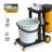 3 Tier Shelf Janitorial Cart Small 500Lbs Capacity Commercial Cleaning Cart-100475864