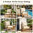 22"W X 24"D Outdoor Deep Seat Cushion Set Outdoor Seat/Back Cushion-982000959