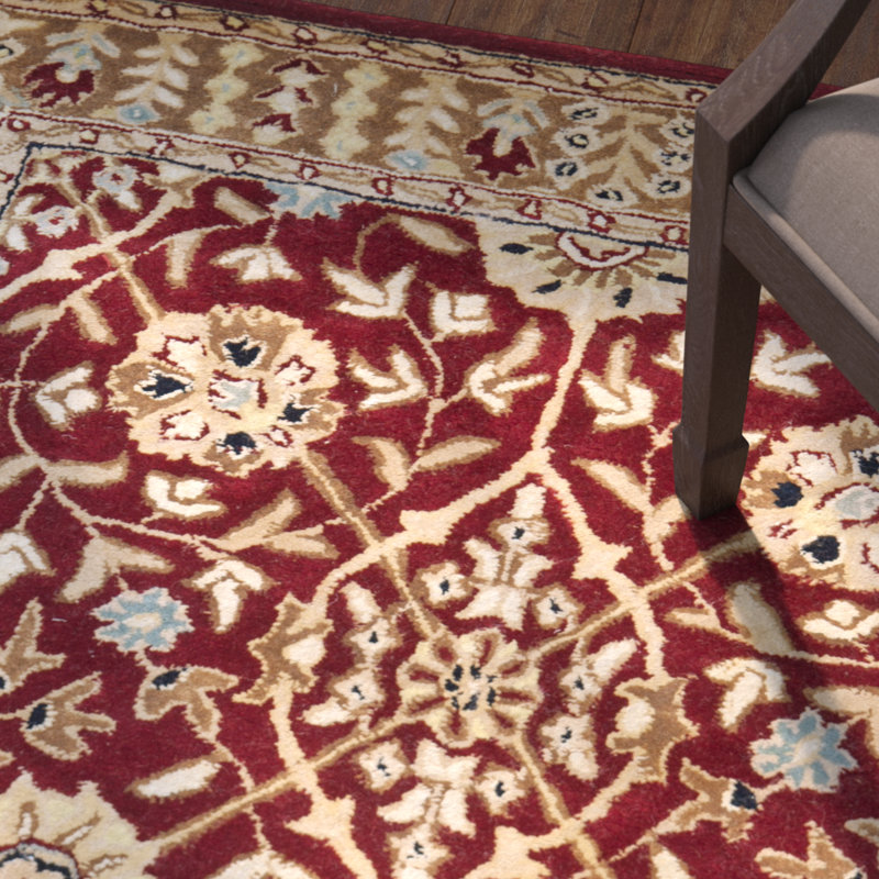 Evie New Zealand Wool Oriental Rug, Rectangle 6' x 9'