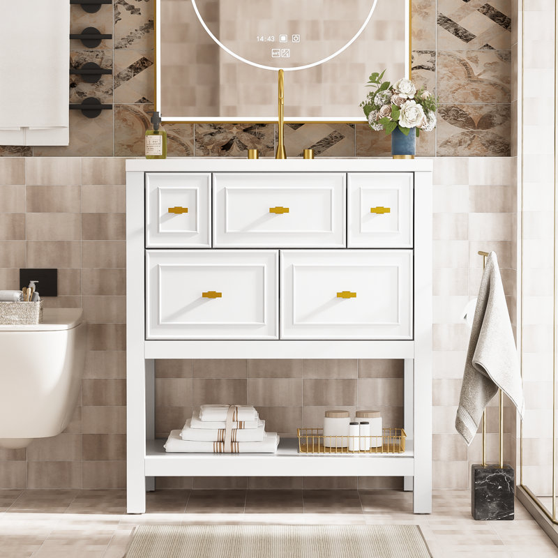 Armoire décorative, Blanc