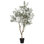 Artificial 94" Olive Leaf Tree In Plastic Pot