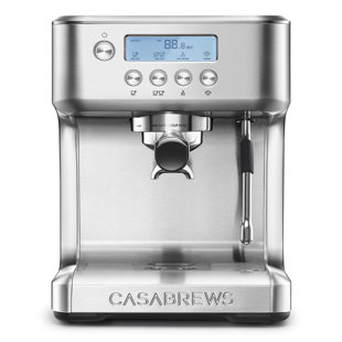 Machine à espresso à 20 barres avec affichage à cristaux liquides et puissant mousseur à lait CASABREWS