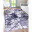 Striped Cotton and Chenille Flatweave Area Rug-1887027042