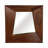 36X36" Carved Wood Mirror