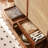 Simple Retro Solid Wood Rattan Wardrobe