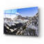 «Snow Covered Maroon Bells» par Jonathan Ross, art mural en verre acrylique,-448164087