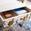 Table basse en bois massif avec rangement-689531922