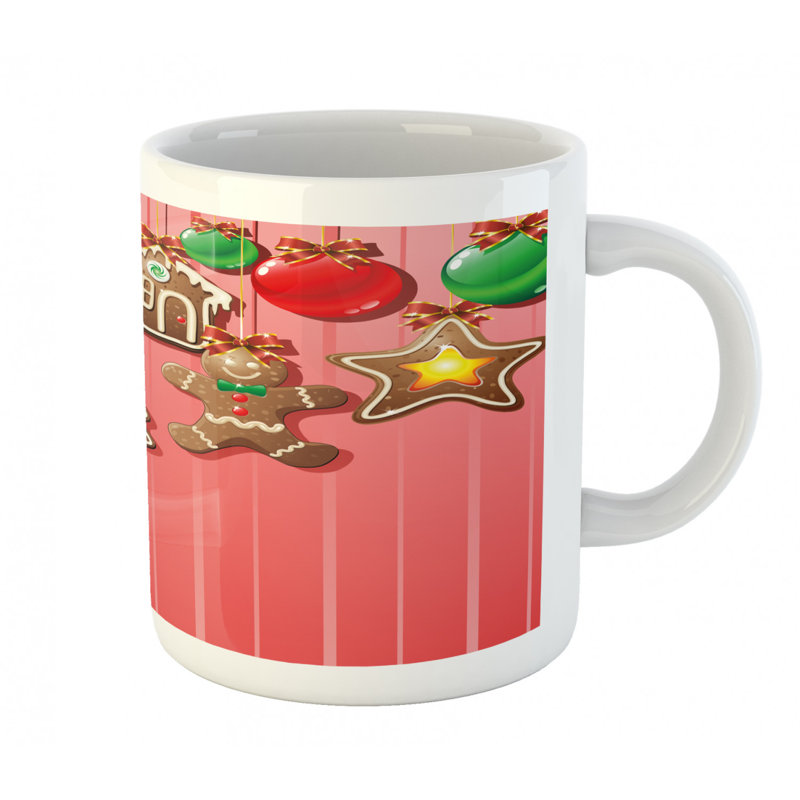 Grande tasse à café pain d’épice man
