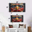 Red Thunderbird Native Totem III - Art amérindien, ensemble d'art sur toile Totem-1985266767