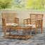 2 CHAISES CLUB CAYDON + TABLE