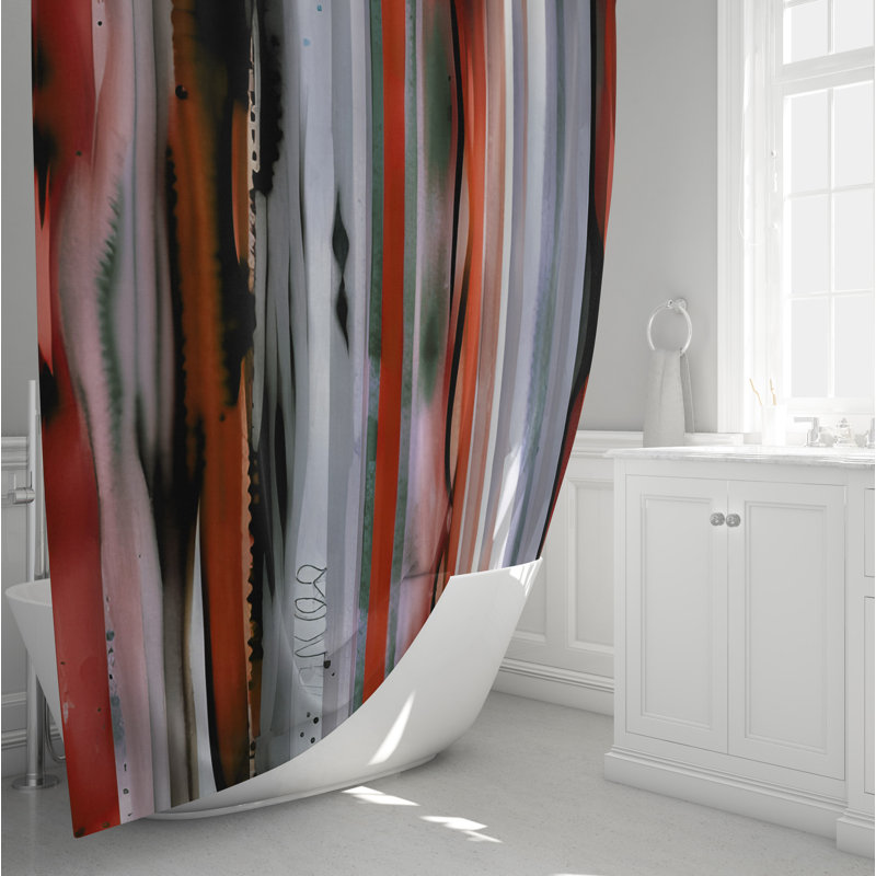Rideau de douche Comery, H 93 po x l 70 po