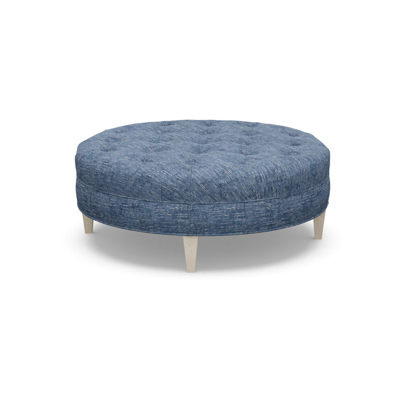 Round Ottoman, 2243-80, Sandstone