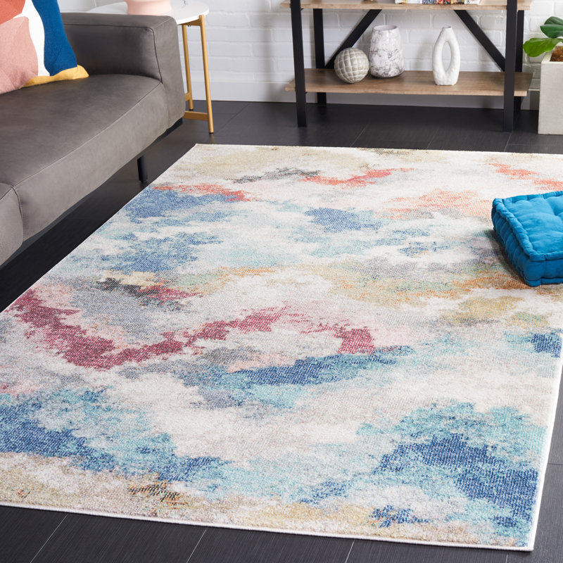 Phoenix 500 Performance Abstract Rug, Rectangle 5'5" x 7'7"