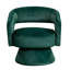 Chaise moderne en velours, fabrication en bois massif, pivotant sur 360 degrés et structure en contreplaqué-1483442967
