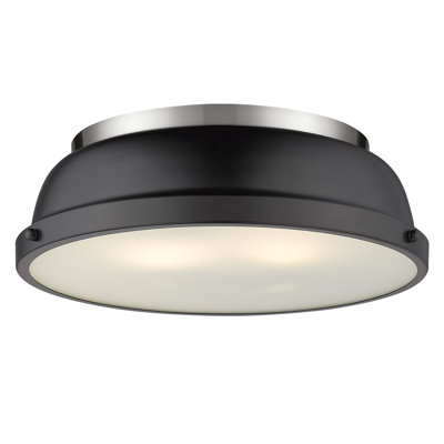 Plafonnier encastré 2 lumières Calico