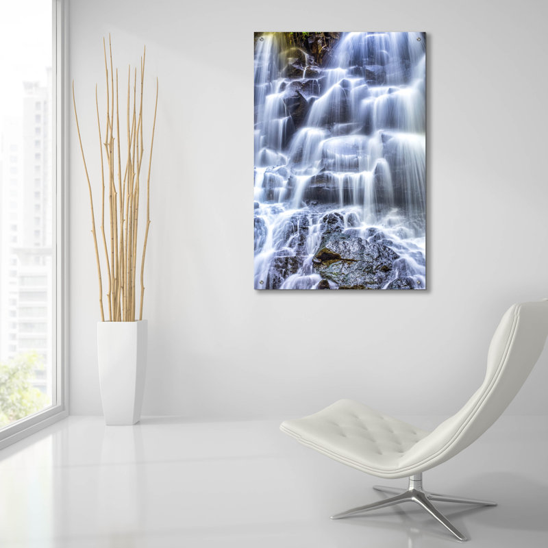 «Kanto Lampo Waterfall» par Mark A Paulda, H 36 po x l 24 po
