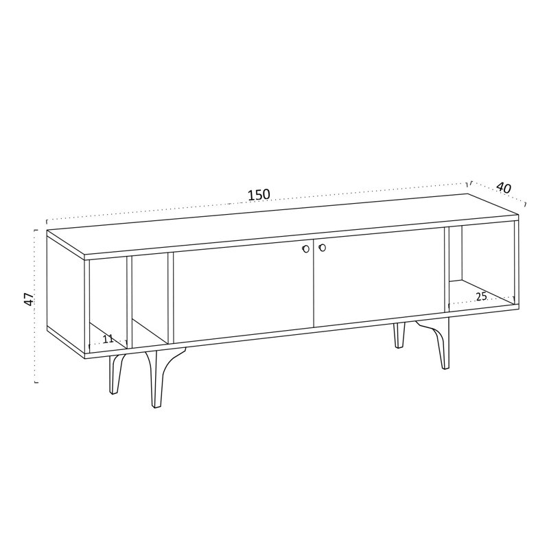Fallston TV Stand for TVs up to 65"