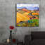 «Tuscany Rolling Hills» par St. Hilaire Elizabeth, art mural en verre acrylique-1000423375