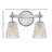 Amabelle 2 - Light Dimmable Chrome Vanity Light