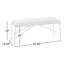 Spike Bench w/Muslin Cushion-Antique Brass-Lg