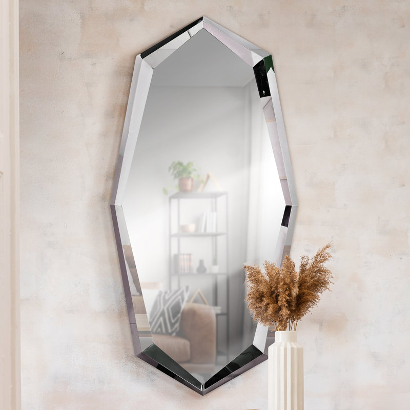 Orchard Hill Metal Wall Mirror, Steel