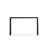 Black Rectangular Solid Wood Console Table-107519597