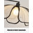 Modern Minimalist Wrought Iron Fabric Floor Lamp