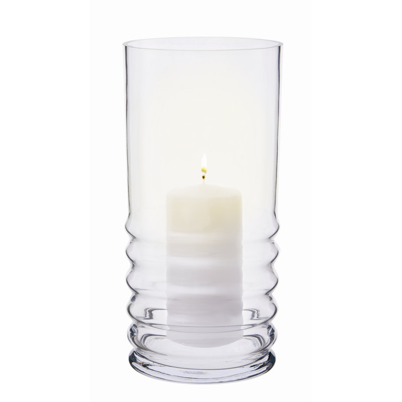 Dartington Crystal Wibble Hurricane Vase