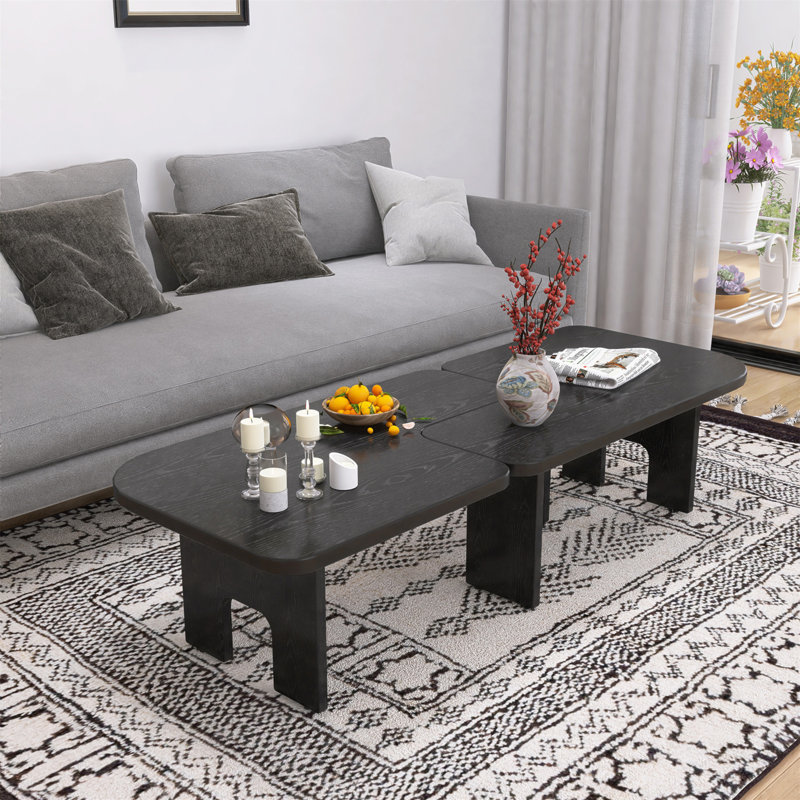 Ensemble de tables basses gigognes Modern Modern