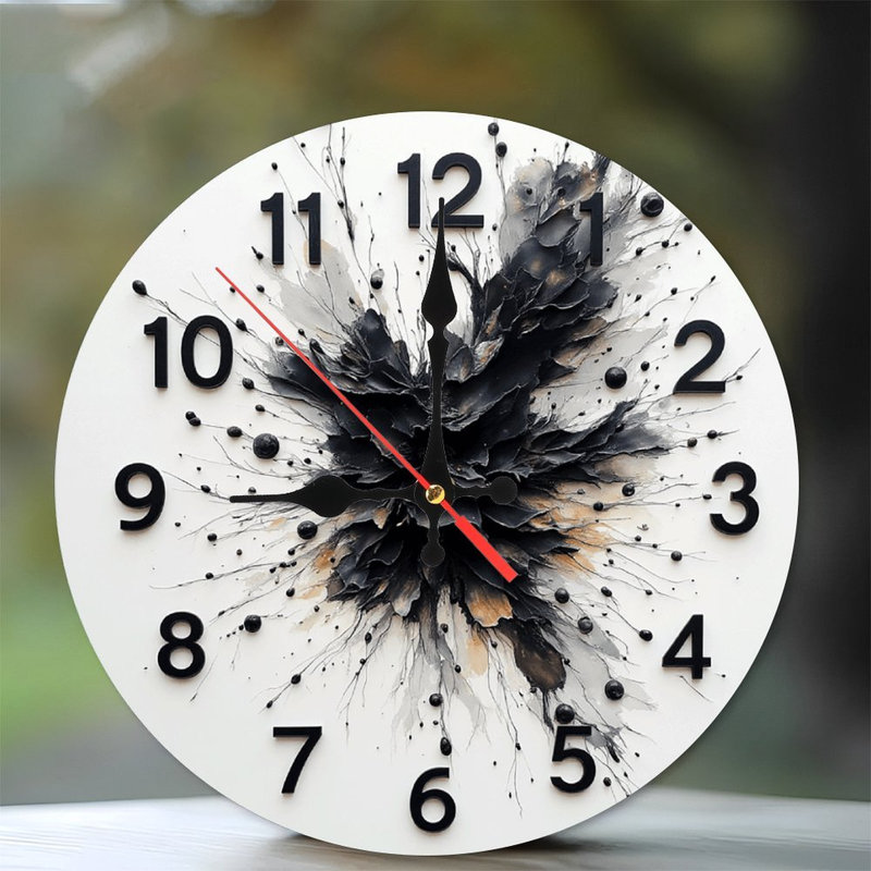 Horloge murale artistique moderne