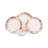 Porcelain China Dinnerware Set 24 Piece - Service for 6