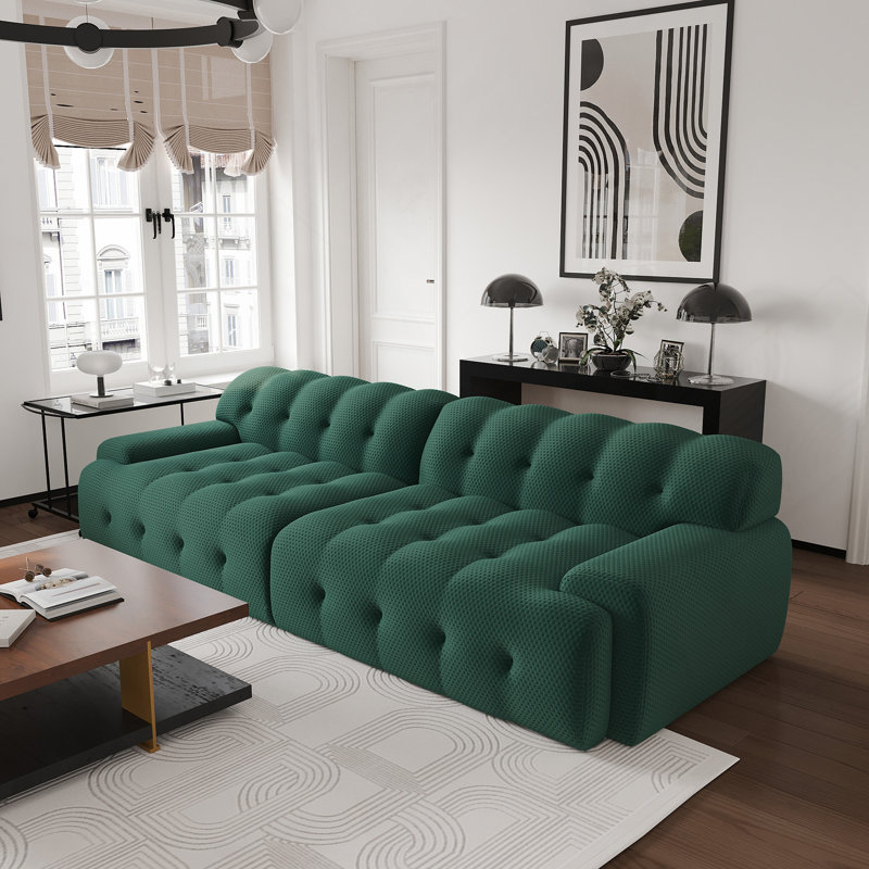 Canapé modulaire Comfort, Vert
