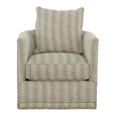 Chaise avec accoudoirs pivotante 30 po Christine CAL117