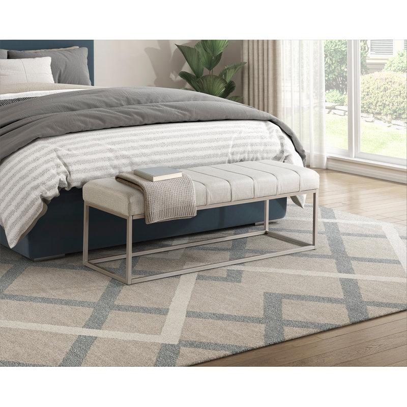 Banc 1pc Modern Home Furniture Beige