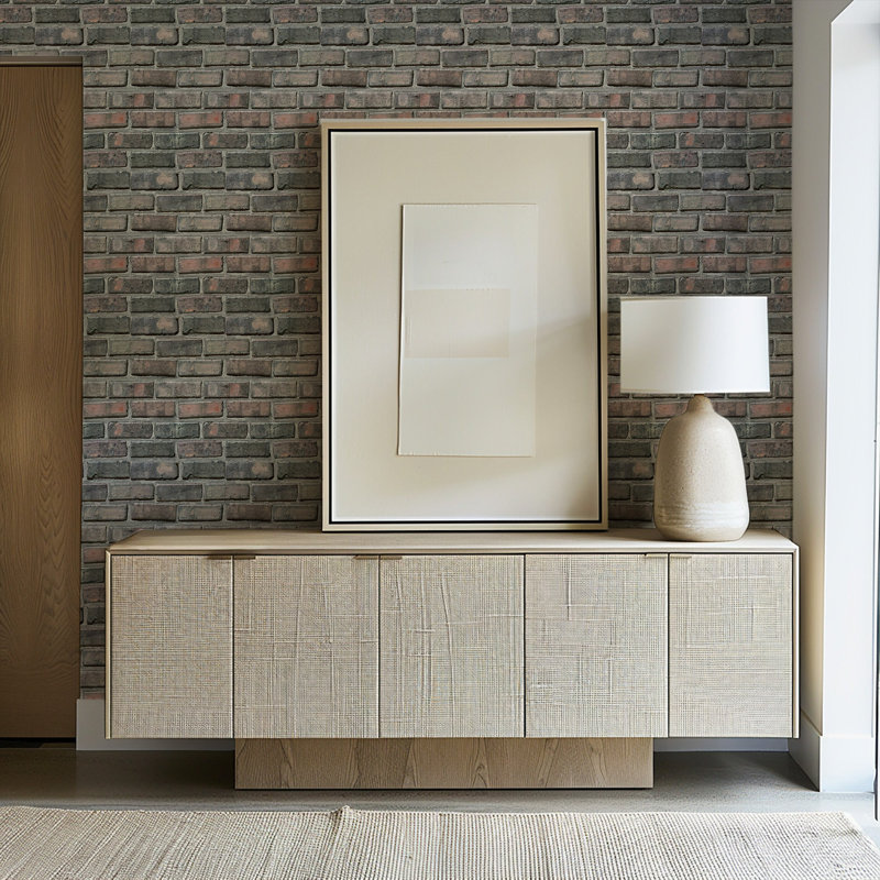Pulaski - Brick Wallpaper, Warehouse, Self-adhesive