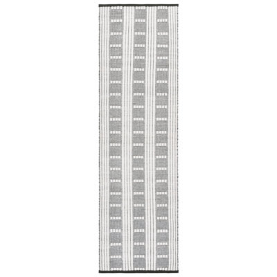 Vermont 951 Flatweave Wool/Cotton Geometric Rug in Olive/Ivory