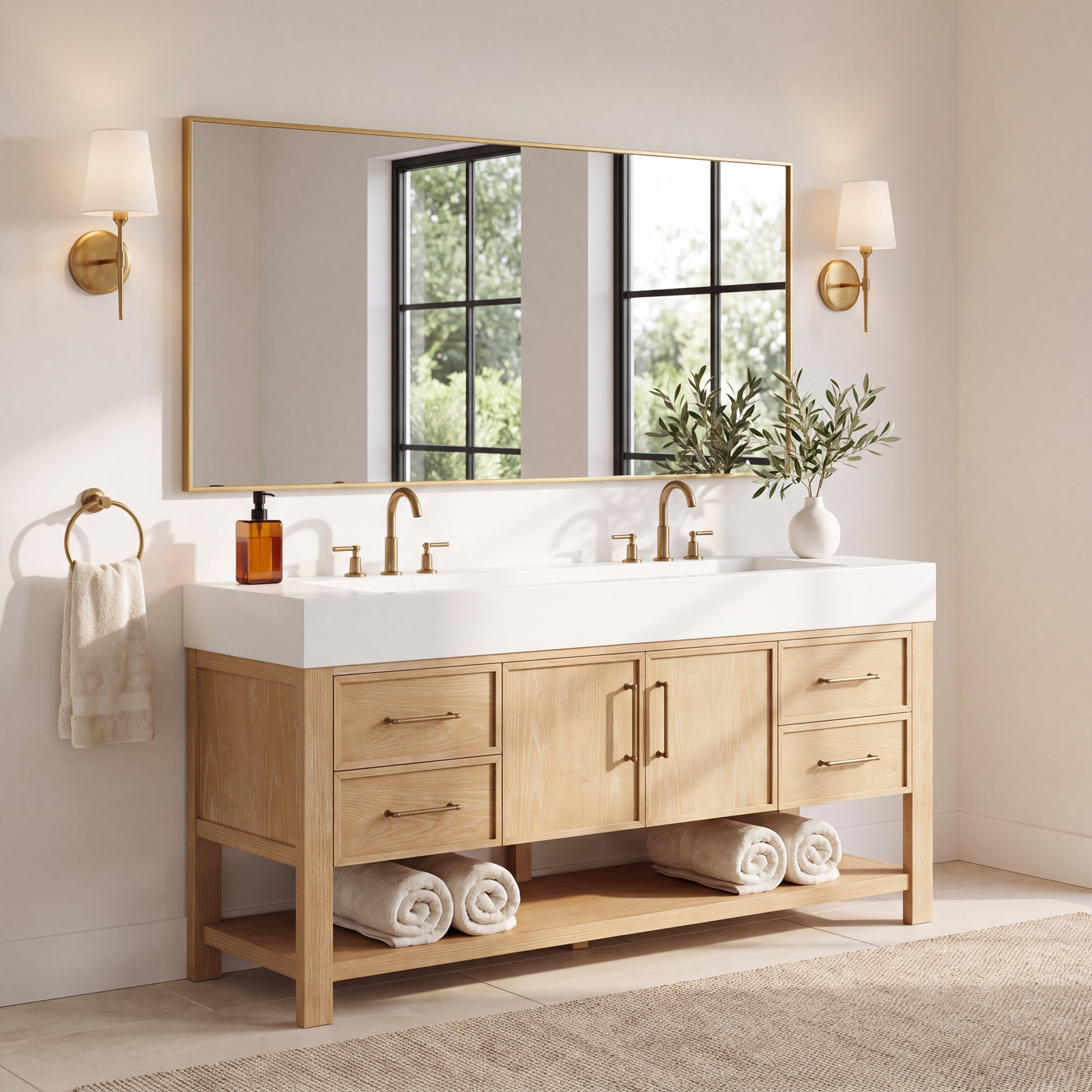Maho 72'' Single Bathroom Vanity