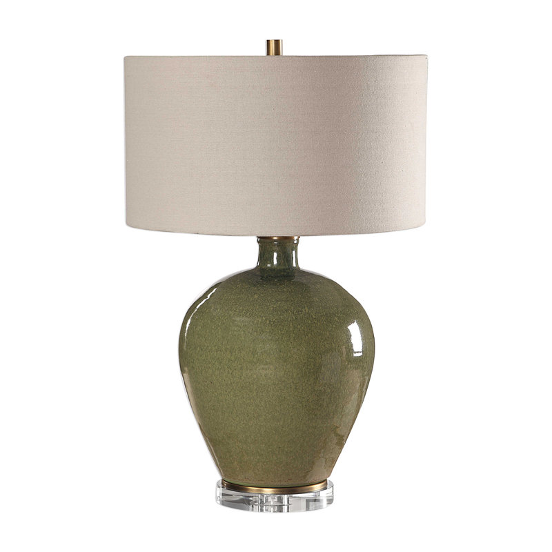 Lampe de table verte 27,25 po Dorantes