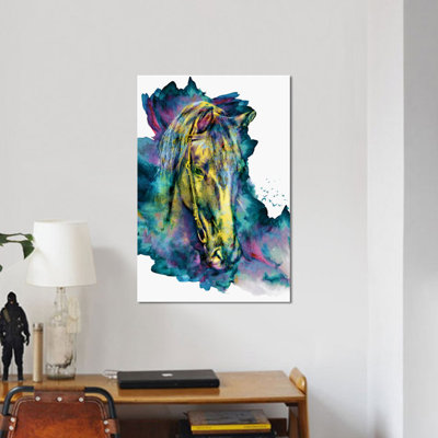 'Chained Beauty' Graphic Art Print on Canvas