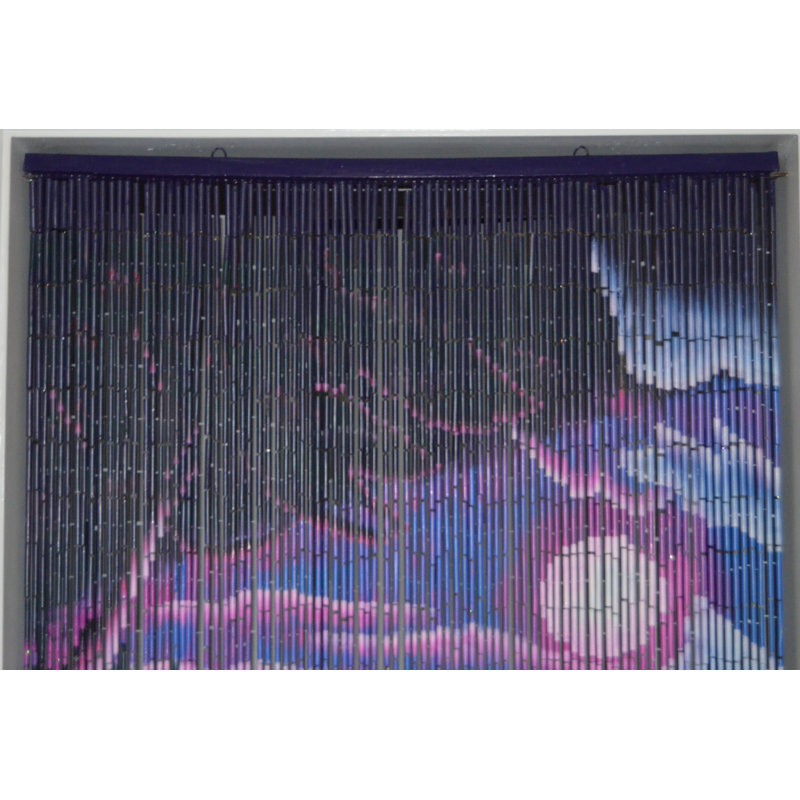 Bamboo Semi Sheer Curtain Single Panel