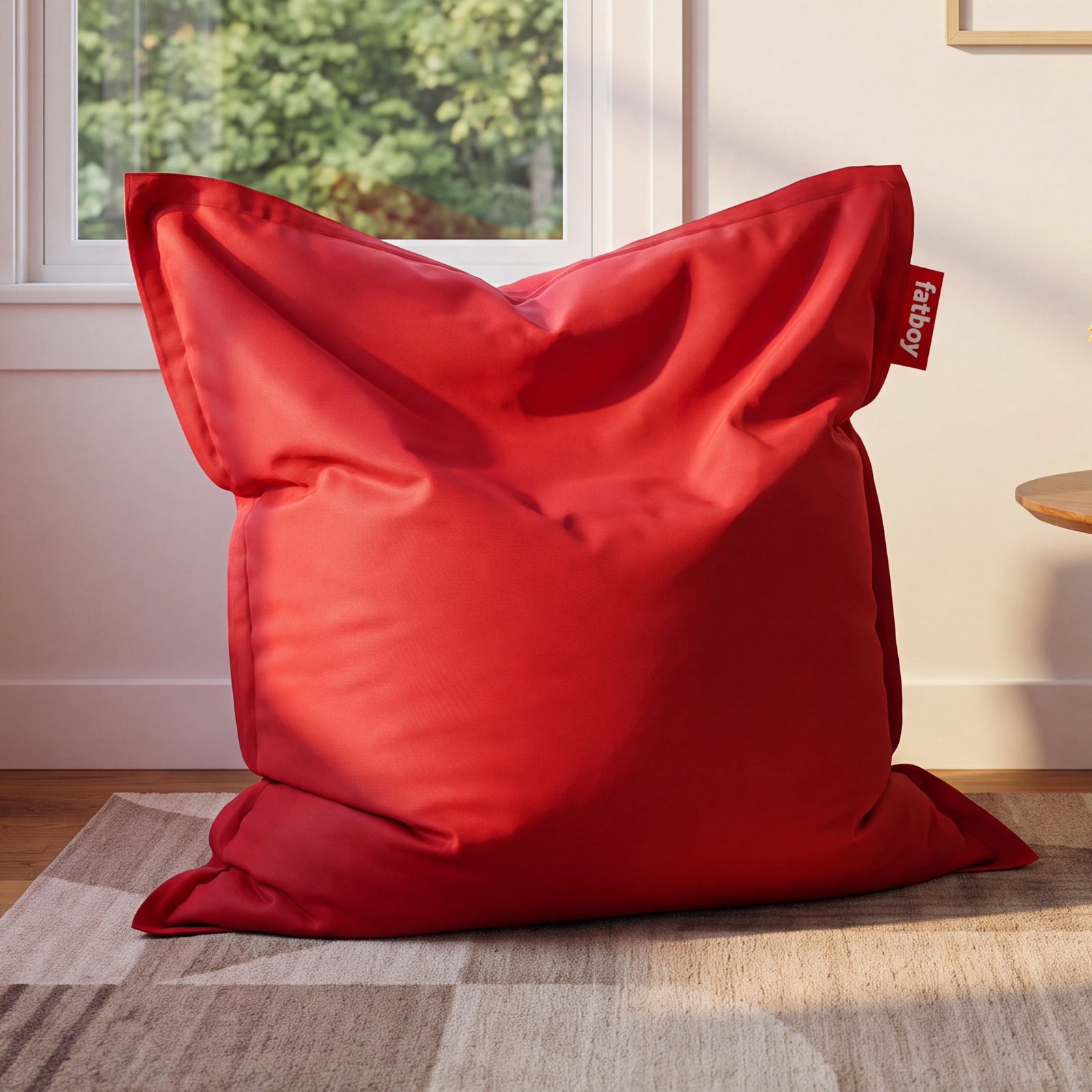 Fatboy Original Outdoor Bean Bag, Red Sunbrella