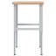 Solid Wood Top Height-Adjustable Workbench-748784867-748784866
