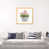 Toile avec cadre en bois beige n'est pas disponible