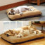 Lit pour chien avec coussin Goldie-517797710