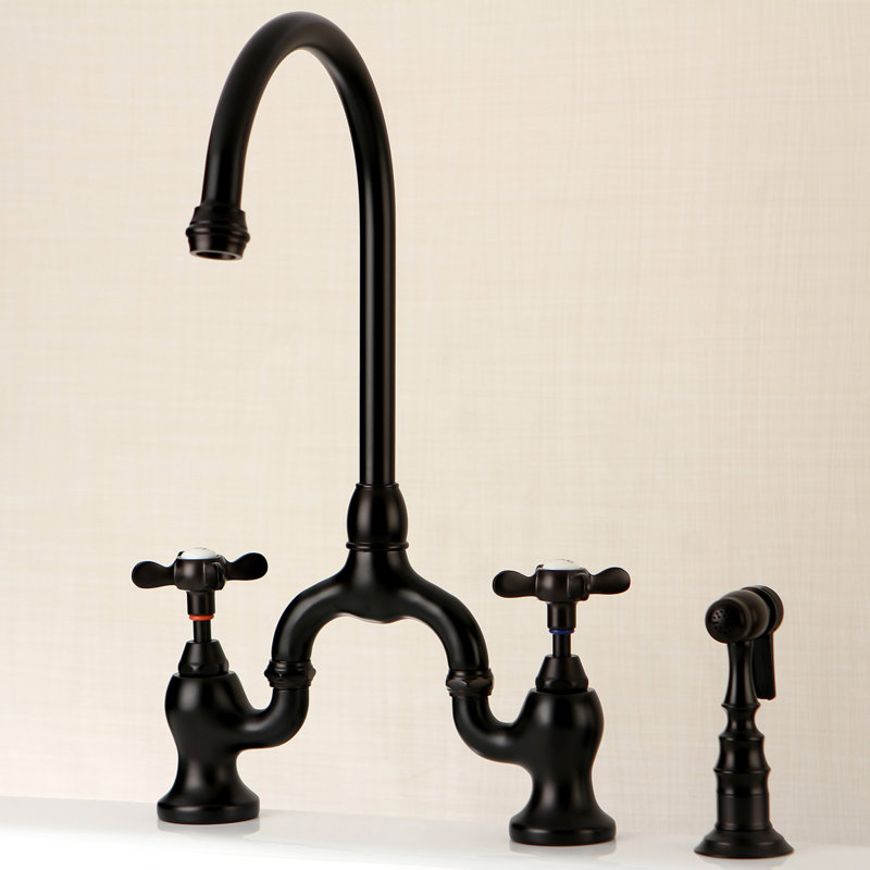 Robinet de cuisine, Bronze huilé