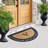 Vanslyke Non-Slip Doormat for Outdoor Entrance Front Door Mat 48" x 30" Semicircular-1092484957