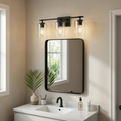 Cylindrical Bubble Glass Lamp Shades
