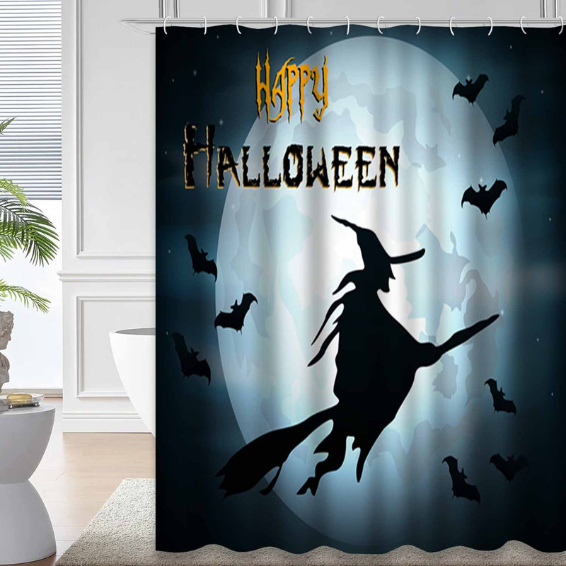 Rideau de douche Halloween Halloween, L 72 po x l 72 po
