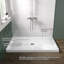 Base de douche 36 po x 36 po x 4 po à simple seuil et drain central