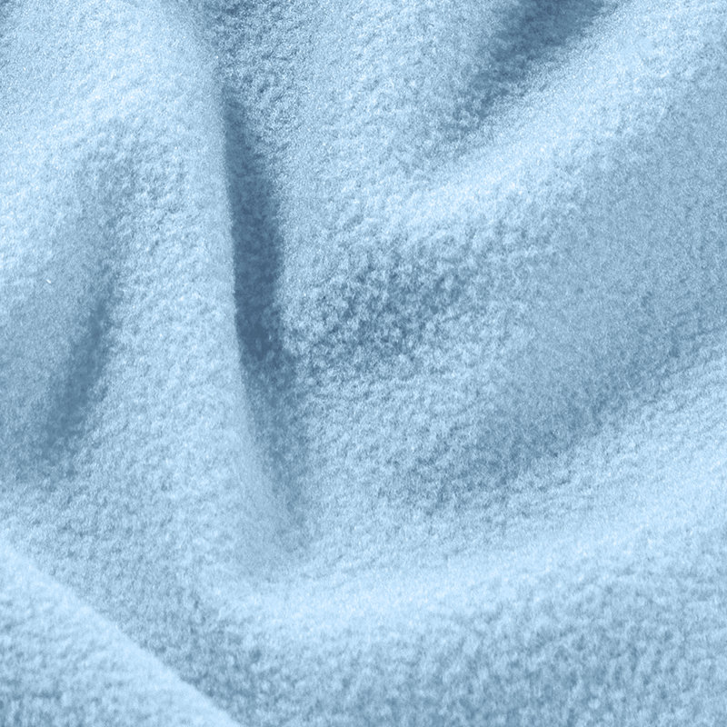 Couverture polaire légère, Simple / simple TG, Bleu clair
